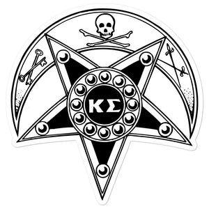 Kappa Sigma Badge Sticker