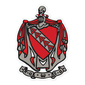 Tau Kappa Epsilon Coat Of Arms Sticker