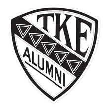 Load image into Gallery viewer, Tau Kappa Epsilon Alumni Shield Sticker