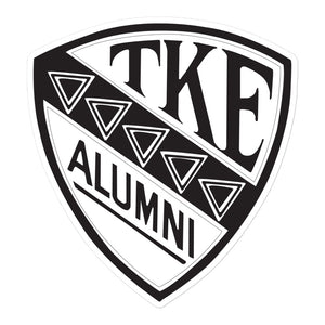 Tau Kappa Epsilon Alumni Shield Sticker