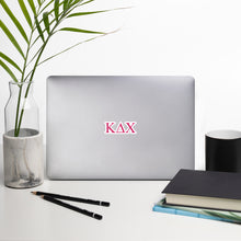 Load image into Gallery viewer, Kappa Delta Chi Letters Sticker - Bright Pink &amp; Light Pink