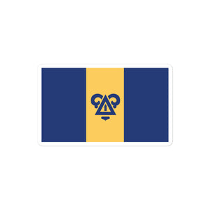 Delta Upsilon Flag Sticker