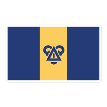 Load image into Gallery viewer, Delta Upsilon Flag Sticker