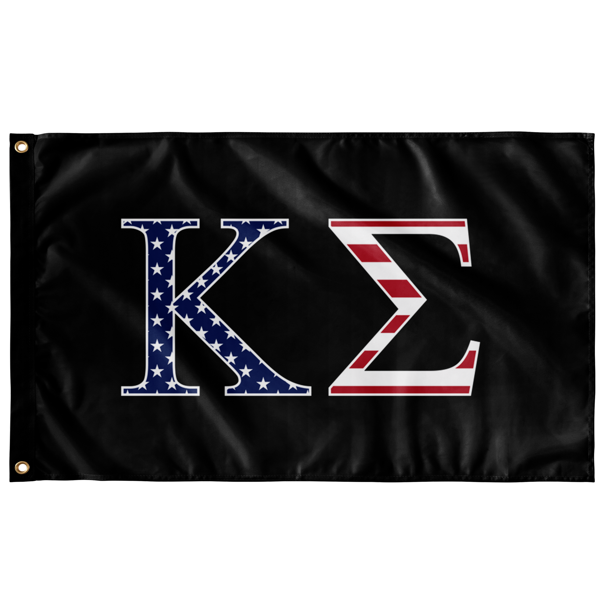 Kappa sigma american flag letters outlet