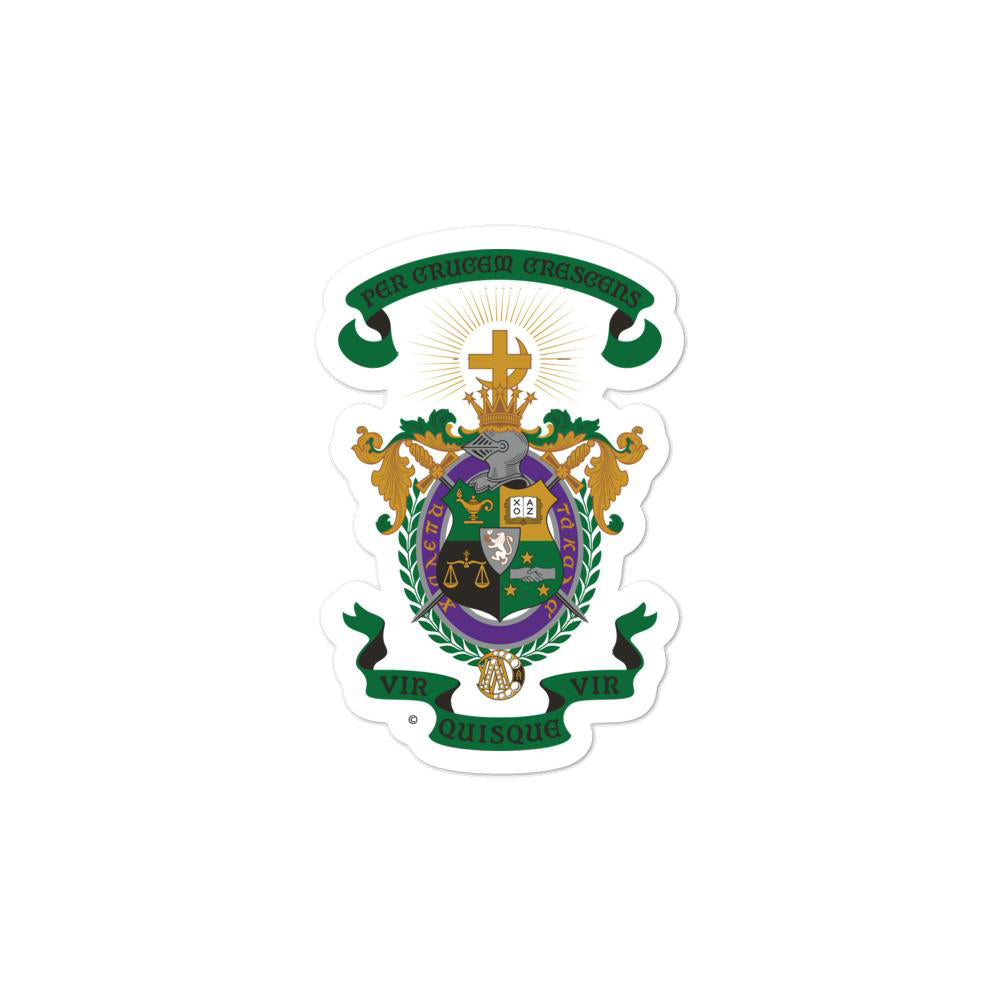 Lambda Chi Alpha Coat Of Arms Sticker
