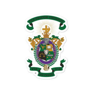 Lambda Chi Alpha Coat Of Arms Sticker