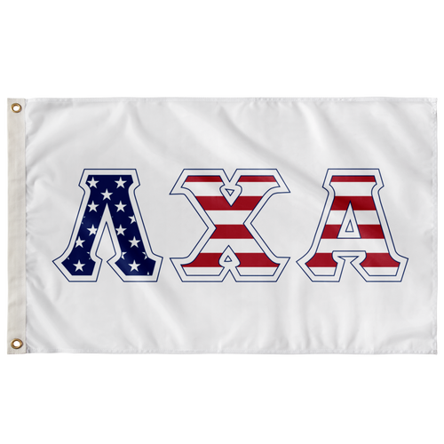 Lambda Chi Alpha USA Flag - Stars and Stripes Greek Banner