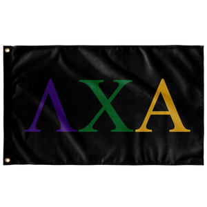 Lambda Chi Alpha Greek Flag - Tri Color