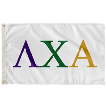 Load image into Gallery viewer, Lambda Chi Alpha Tri Color Fraternity Flag