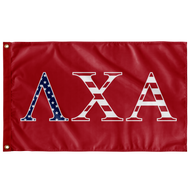Lambda Chi Alpha USA Flag - Red