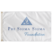 Load image into Gallery viewer, Phi Sigma Sigma Sorority Foundation Flag