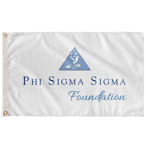 Phi Sigma Sigma Sorority Foundation Flag