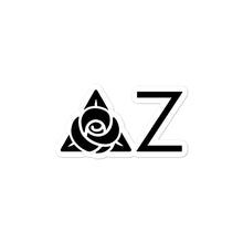 Load image into Gallery viewer, Delta Zeta Sorority Icon Sticker - Black