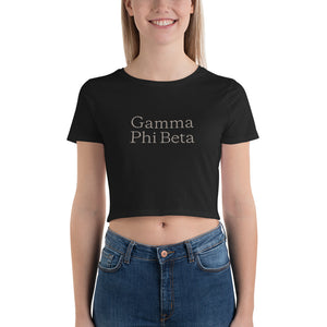 Gamma Phi Beta Sorority Crop Tee