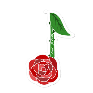 Sigma Alpha Iota Love & Roses Sticker