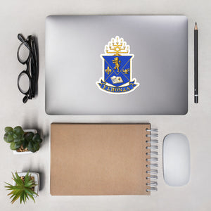 Alpha Epsilon Pi Fraternity Crest Sticker