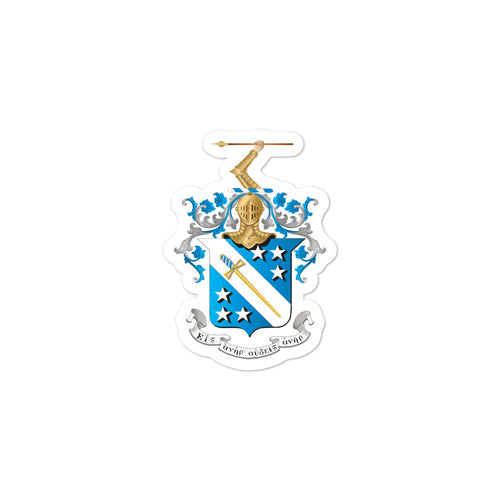 Phi Delta Theta Coat Of Arms Sticker