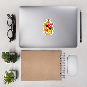 Delta Chi Coat Of Arms Sticker