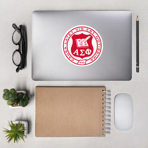 Alpha Sigma Phi Red Seal Sticker
