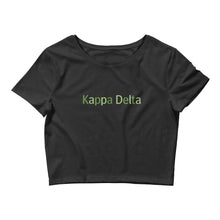 Load image into Gallery viewer, Kappa Delta Sorority Crop Tee