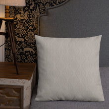 Load image into Gallery viewer, Alpha Delta Pi Taupe Throw Pillow