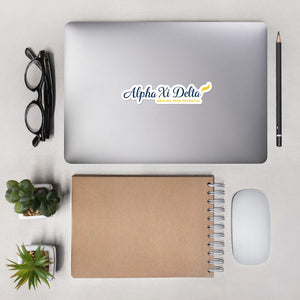 Alpha Xi Delta Realize Your Potential Sticker
