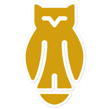Load image into Gallery viewer, Kappa Kappa Gamma Owl Sticker - Key Gold