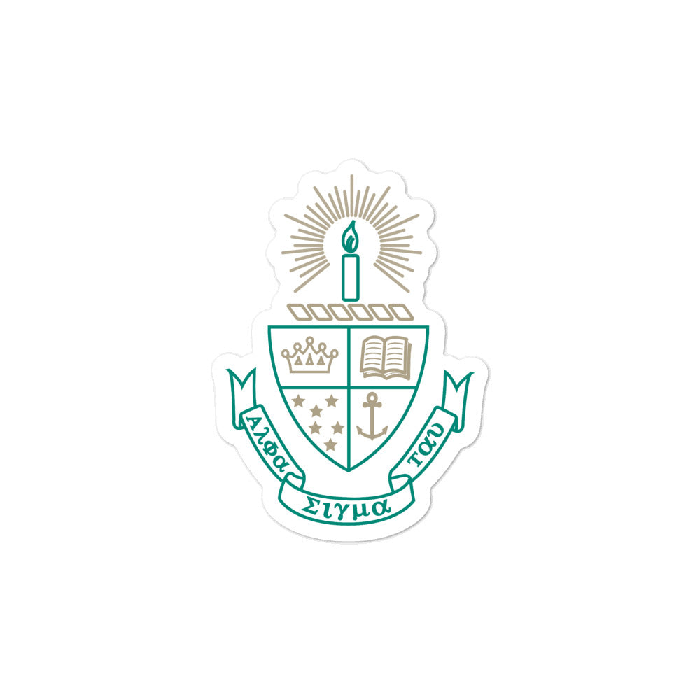 Alpha Sigma Tau Crest Sticker