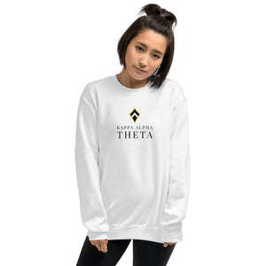 Kappa Alpha Theta Stacked Sorority Sweatshirt