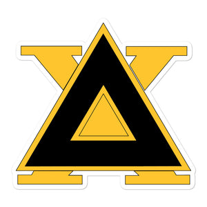 Delta Chi Badge Sticker