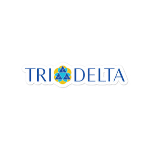 Delta Delta Delta Official Logo Sticker