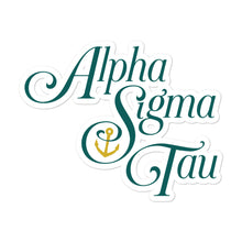 Load image into Gallery viewer, Alpha Sigma Tau Logo Sticker