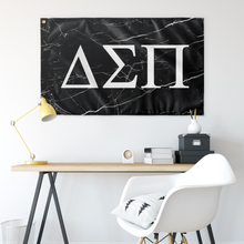 Load image into Gallery viewer, Delta Sigma Pi Black Marble Flag
