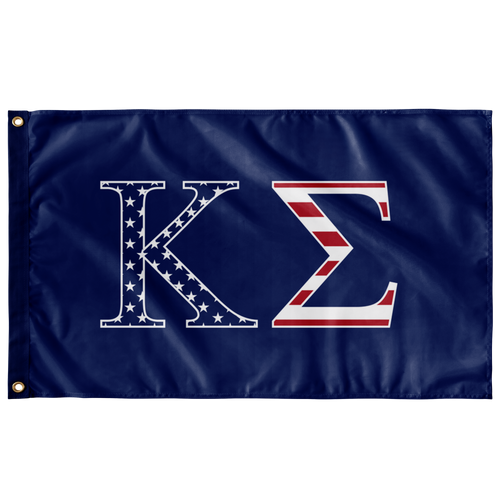 Kappa Sigma USA Flag - Blue