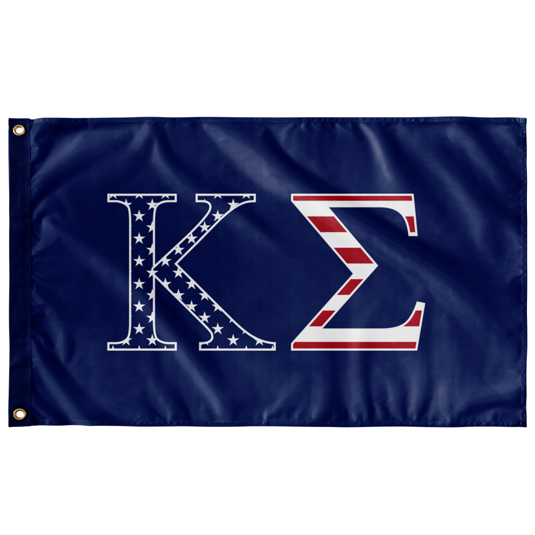 Kappa Sigma USA Flag - Blue