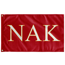 Load image into Gallery viewer, Nu Alpha Kappa Flag - Red