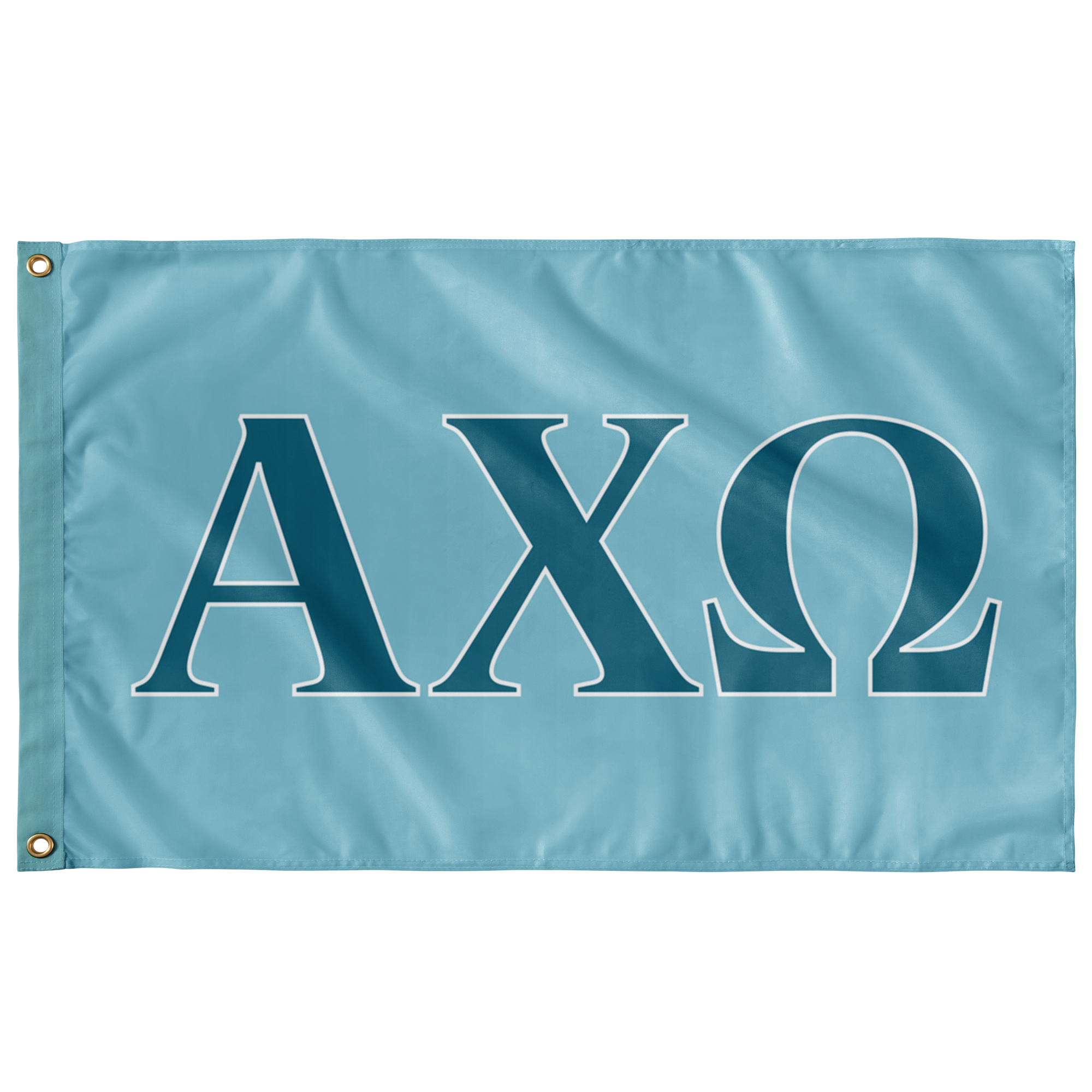 Alpha Chi Omega Sorority Flag Olympus Vega White