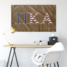 Load image into Gallery viewer, Pi Kappa Alpha USA Flag - Custom Gold