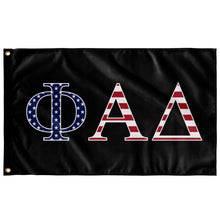Load image into Gallery viewer, Phi Alpha Delta USA Flag - Black