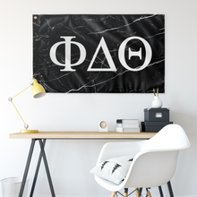 Load image into Gallery viewer, Phi Delta Theta Black Marble Flag