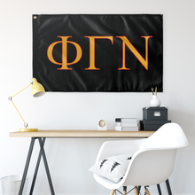 Load image into Gallery viewer, Phi Gamma Nu  Wall Flag - Greek Gear