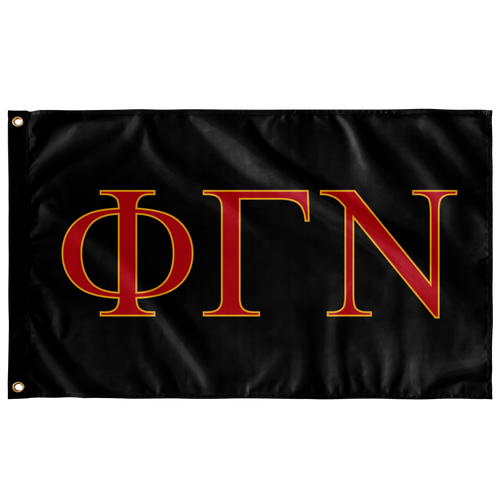 Phi Gamma Nu Fraternity Flag - Greek Banners 