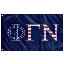 Load image into Gallery viewer, Phi Gamma Nu USA Flag