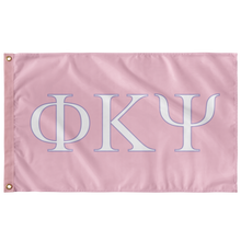 Load image into Gallery viewer, Phi Kappa Psi Flag - Pink, White, Lavender