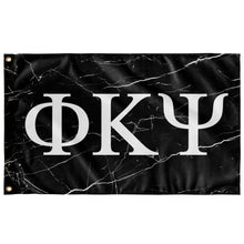 Load image into Gallery viewer, Phi Kappa Psi Black Marble Flag