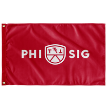 Load image into Gallery viewer, Phi Sigma Kappa Banner - Greek Gear - Custom Fraternity Flag