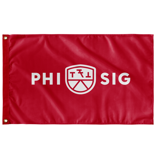 Phi Sigma Kappa Banner - Greek Gear - Custom Fraternity Flag