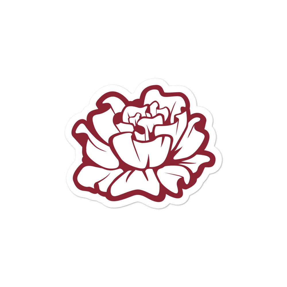 Pi Beta Phi Carnation Sticker