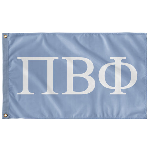 Pi Beta Phi Sorority Flag - Heritage Blue & White