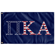 Load image into Gallery viewer, Pi Kappa Alpha USA Flag - Blue